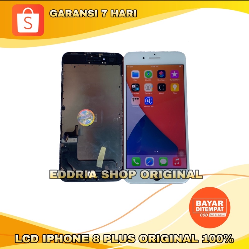 Lcd Touchscreen Ip 8 Plus / 8+ Original New Fullset