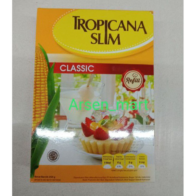 

TROPICANA SLIM SWEETENER 250gram