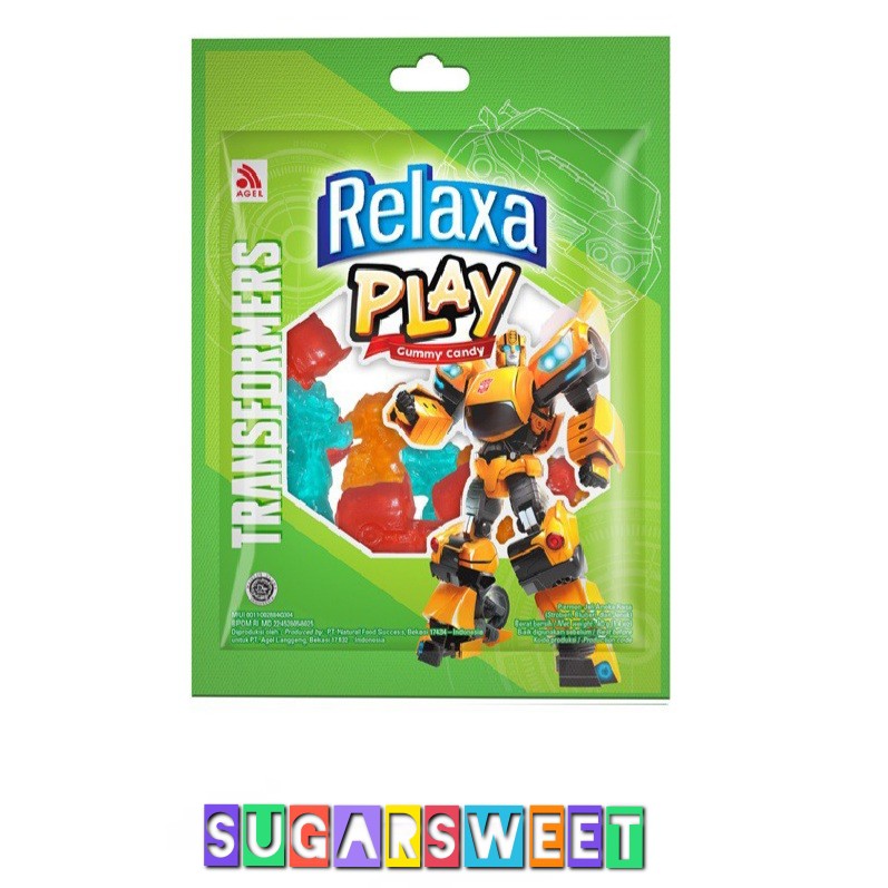 

Relaxa Play Transformers (Permen Gummy Karakter) - 40 gr