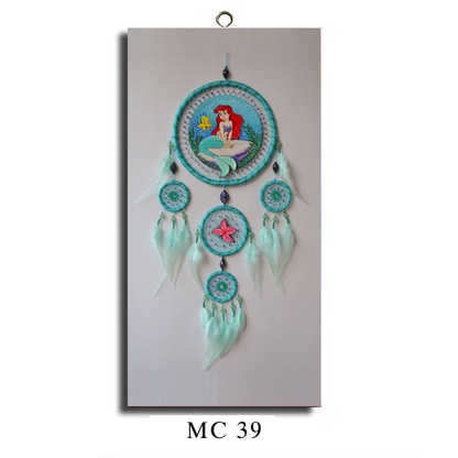 Hiasan Dinding Pajangan Ruang Tamu Dekorasi Kamar Tidur  Walldecor Macrame Poster Kayu Tema Etnik-MC 39