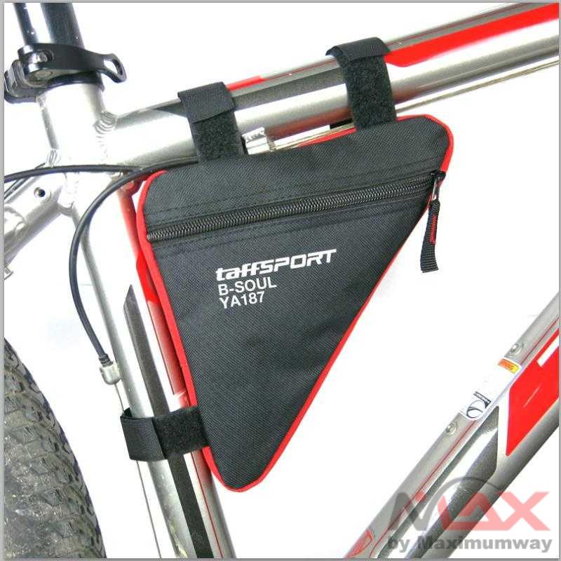 Tas Sepeda Segitiga anti air Nylon Waterproof frame sepeda aksesoris gunung universal MTB bike