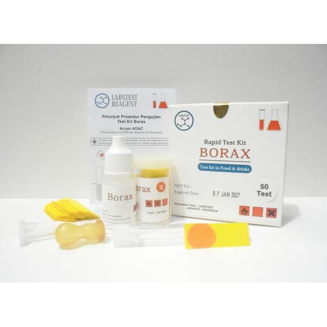 Best Seller Test Kit Bleng / Boron, Alat Untuk Menguji Kandungan Asam Borat H3BO3 Terbaru