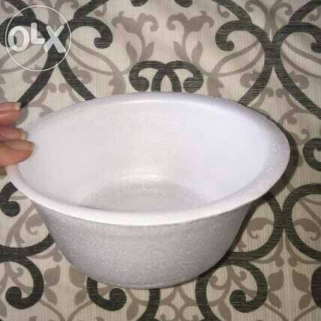 ISI 100 pc Busa Mangkok - Sterofoam MO - Styrofoam Mangkok Bakso - Kuah - Bakso - MO - ISI 100