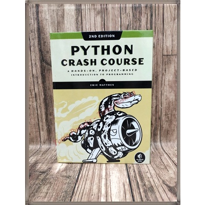 Jual Buku Python Crash Course 2nd Edition by Eric Matthes - English ...
