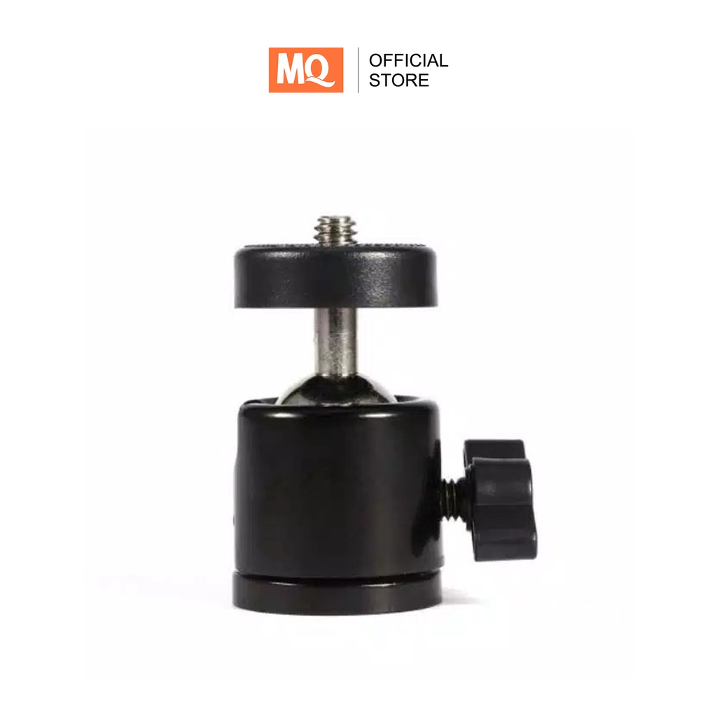 MQ BALL HEAD BALLHEAD SCREW 1/4 UNTUK TRIPOD KAMERA RINGLIGHT 360 TRIPOD HP