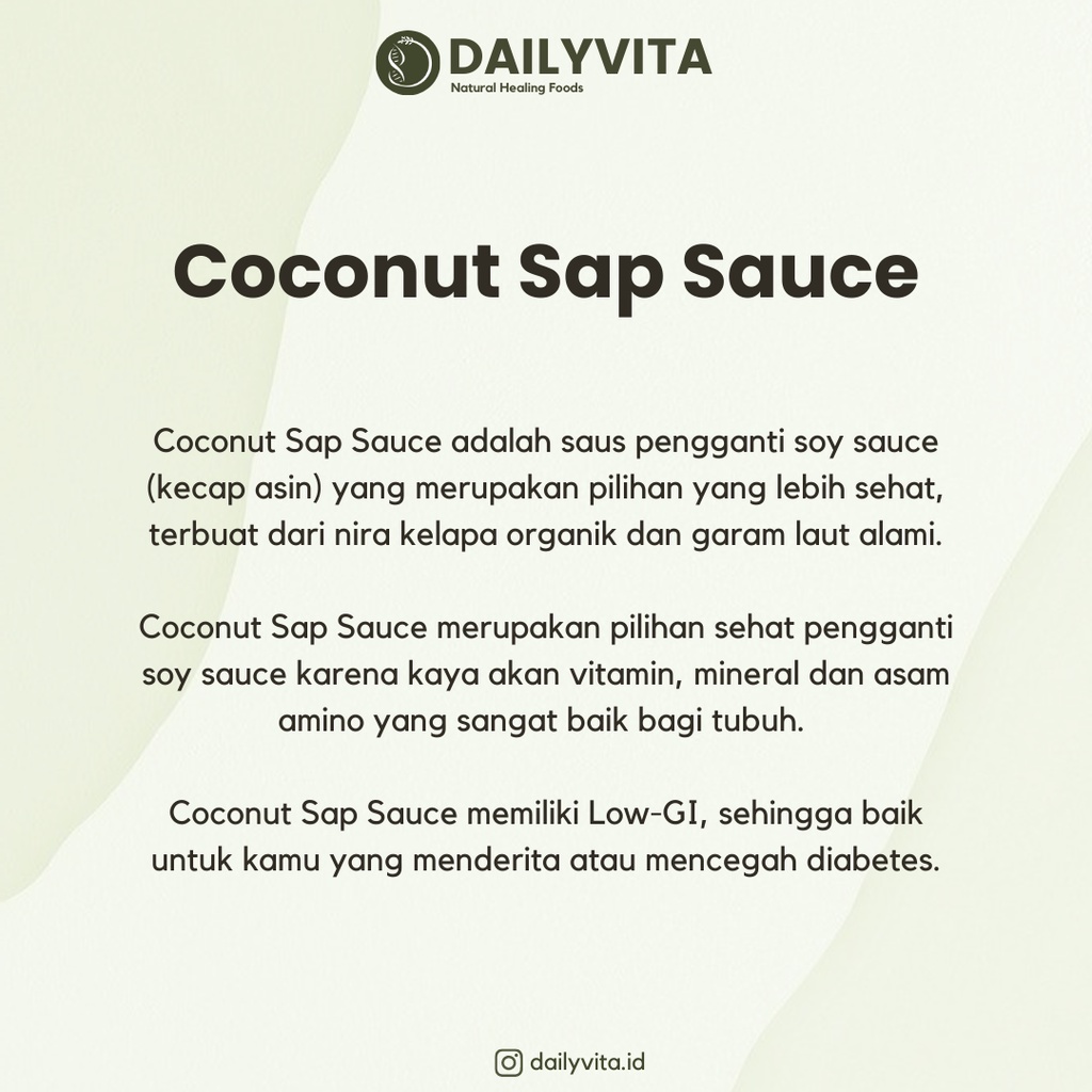 Nucifera Coconut sap sauce ( Kecap Asin ) 135 Ml &amp; 300 Ml