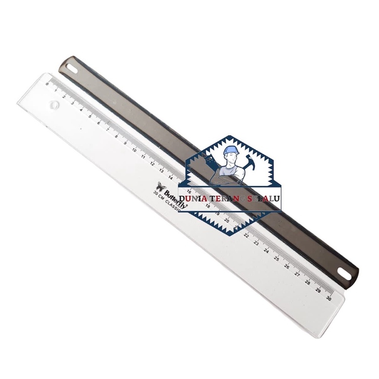 Mata Gergaji BESI Dobel 12 in - Graji 2 Sisi - Graji Dua Sisi - Graji Dobel - Double Edge Hacksaw Blade