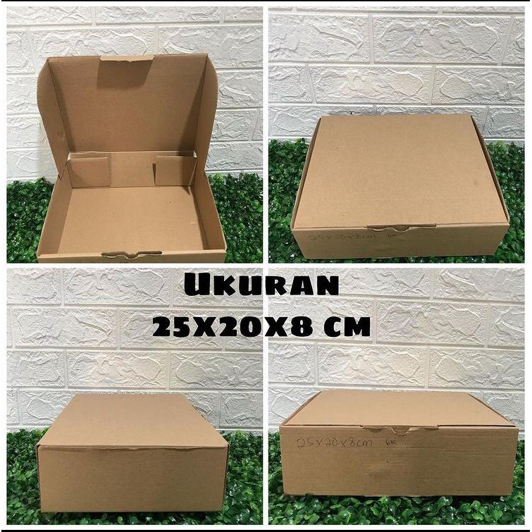 box coklat gift hampers 25x20x8 cm / box baju / makanan karton box - dus souvenir / kotak makan