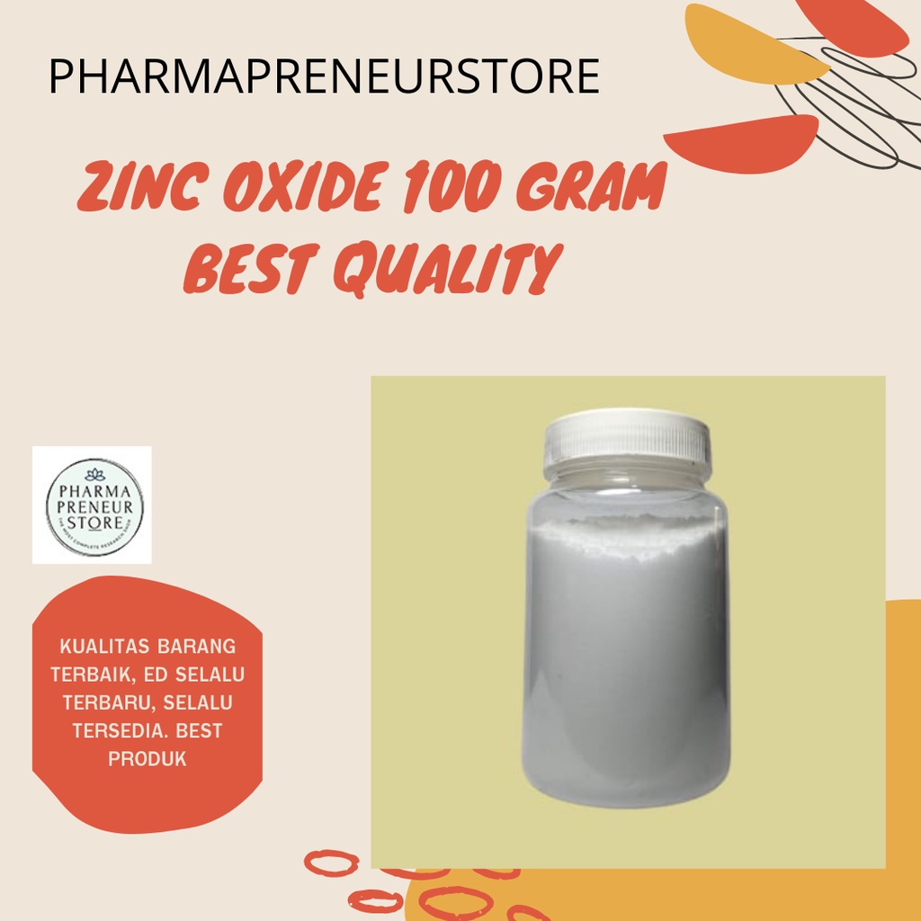 Zink Oksida Powder Best Quality 50 Gram