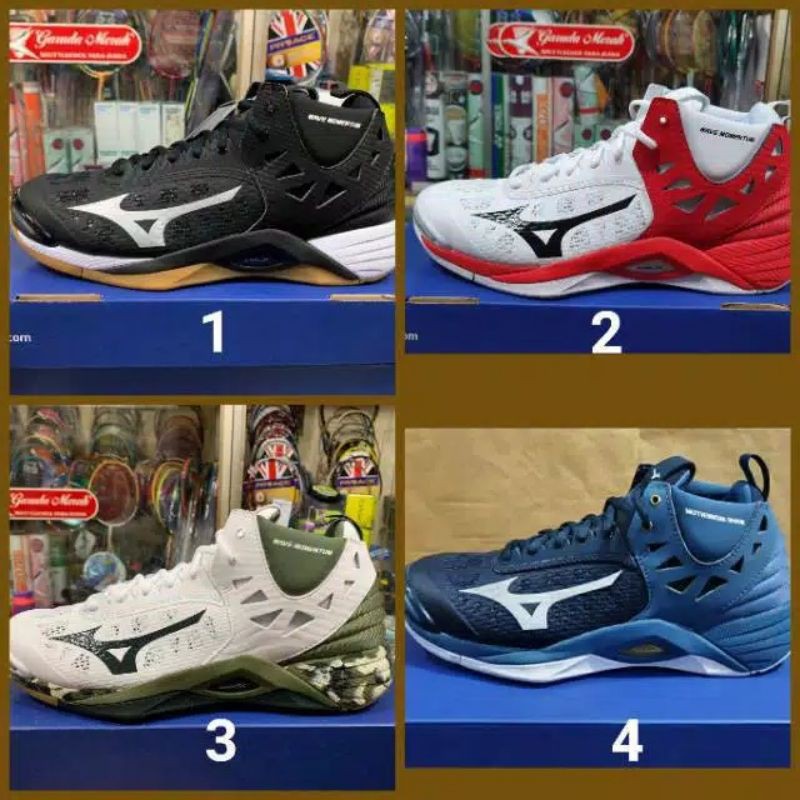 Mizuno Wave Momentum Original Mizuno Sepatu Volli Mizuno