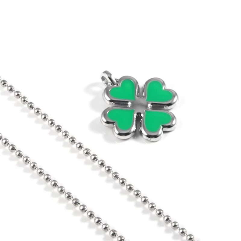 [BISA COD]Kalung Cosplay anime Tokyo Revengers Tachibana Hinata | Four Leaf Clover Liontin | Premium Clover