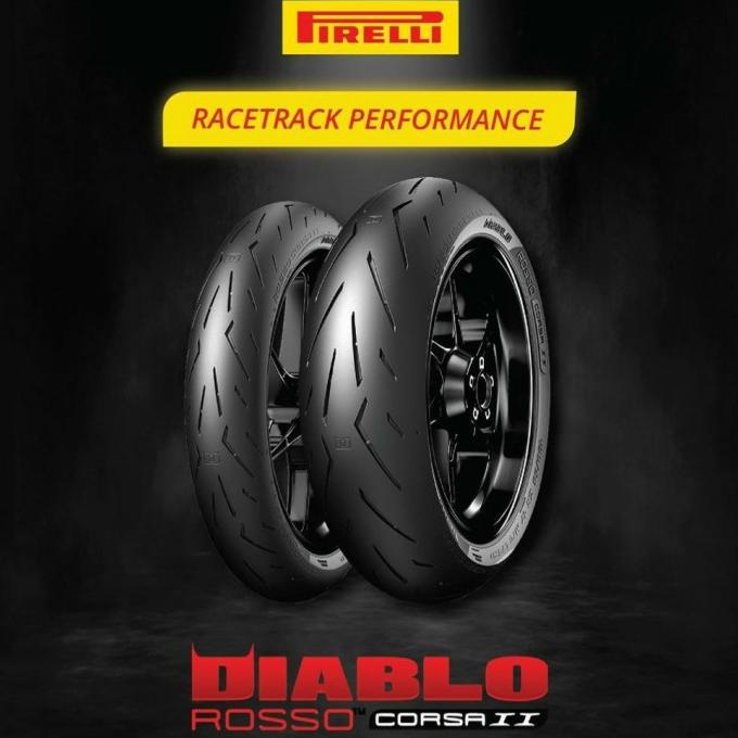 Ban Motor Sport Pirelli Diablo Rosso Corsa Ii 90/80-17 &amp; 110/70-17