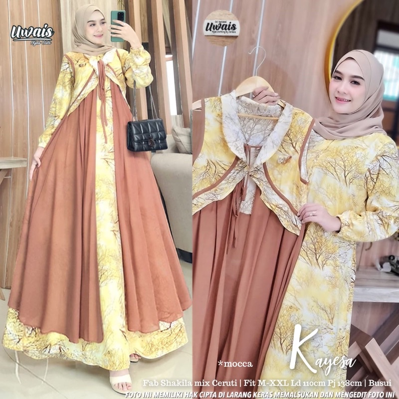KAYESA GAMIS MUSLIM PREMIUM BY UWAIS