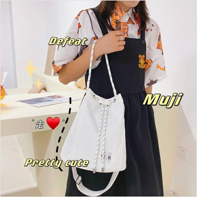 ZC 0813 RISCE TAS SELEMPANG SERUT IMPORT BLACK WHITE WANITA CEWEK PEREMPUAN JAKARTA BATAM