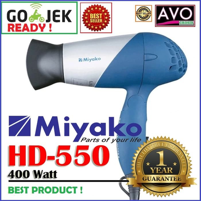 hair dryer - pengering rambut terbaik hemat listrik - Miyako 400 w