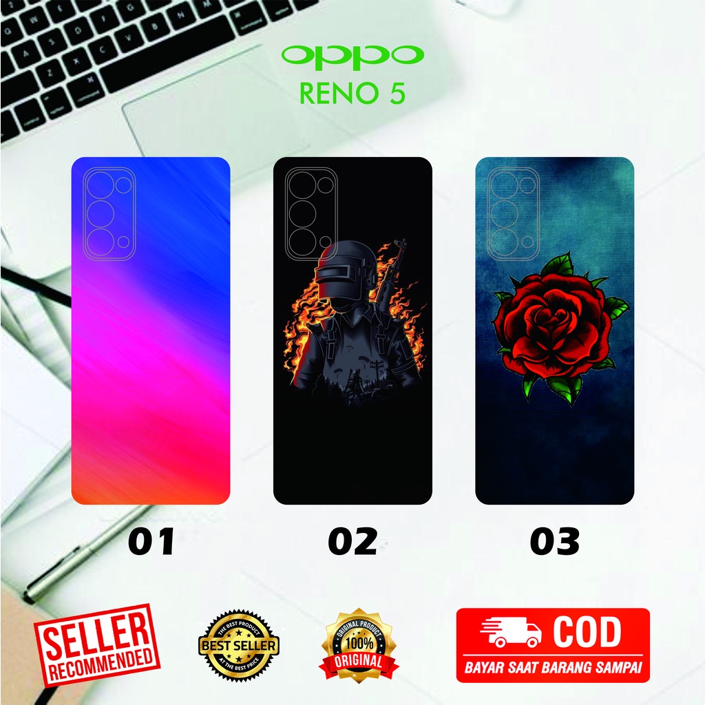 CUSTOM GARSKIN/STICKER HANDPHONE OPPO RENO 5