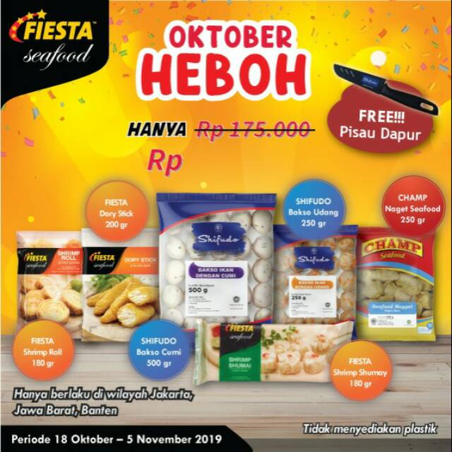 Fiesta Seafood (Paket)