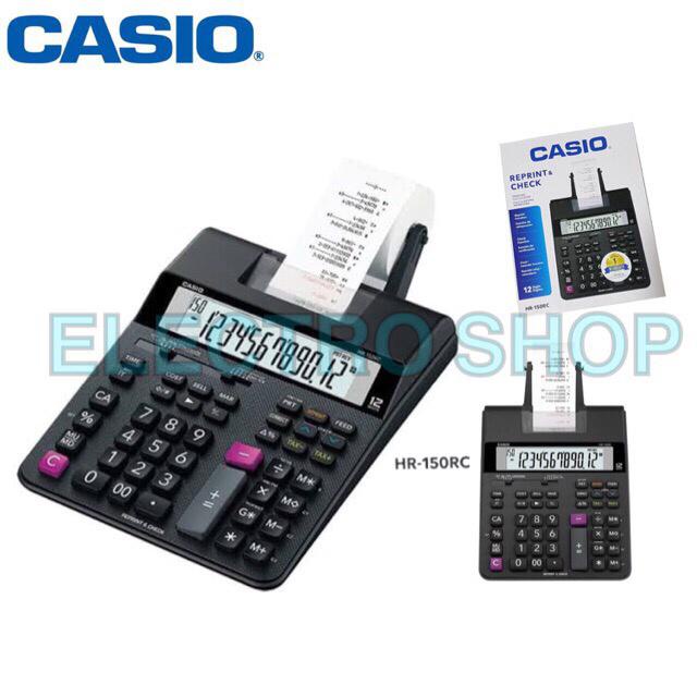 

PROMO! KALKULATOR STRUK CASIO HR-150RC ORIGINAL |Kalkulator