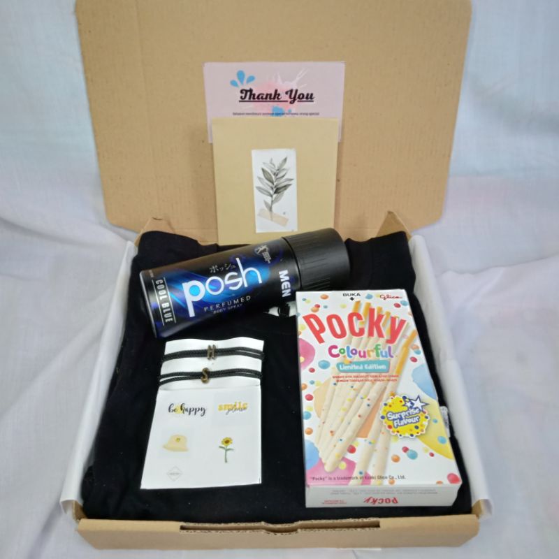

[COD]Hampers Kaos Cowok/Gift Ulang Tahun