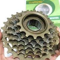 (Gratis Ongkir &amp; COD) Sprocket Gir Belakang Diamond 7 Speed Drat Ulir