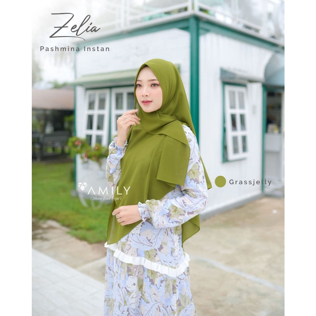 ZELIA PASHTAN || Hijab Syari Original by Amily Hijab