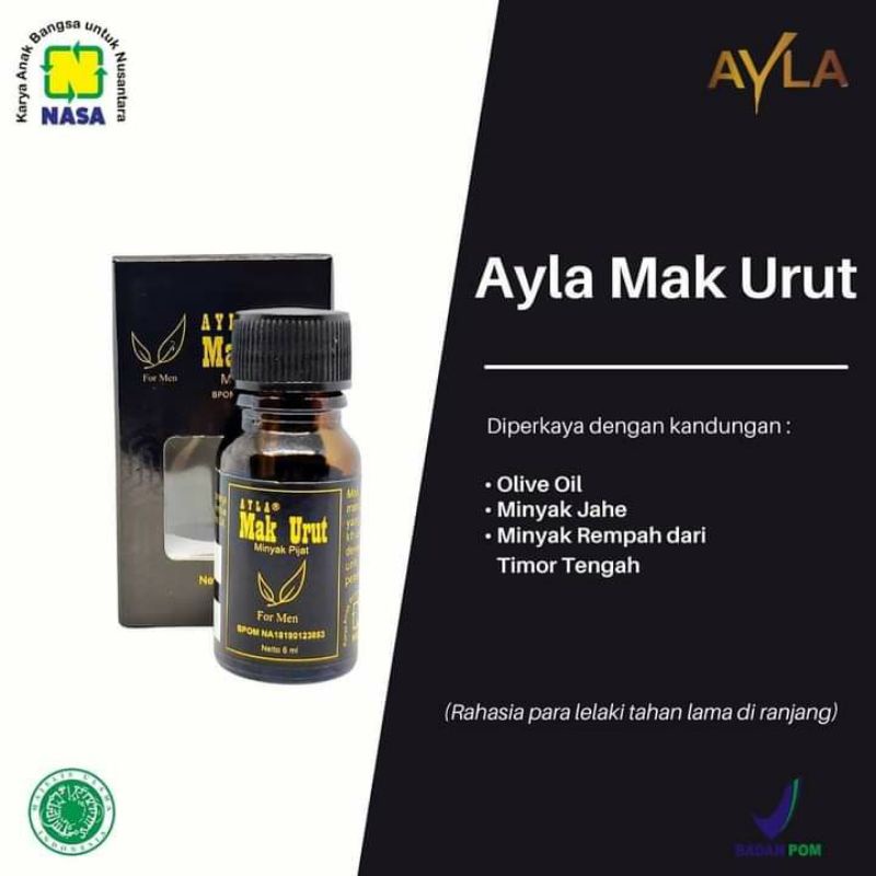 Mak Urut / Minyak Urut Nasa Original / Minyak urut Mr. P