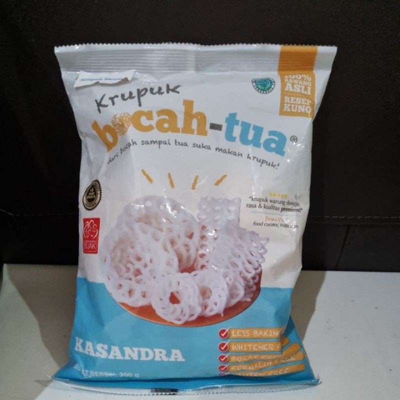 

Kerupuk Bocah Tua Original 200 gr