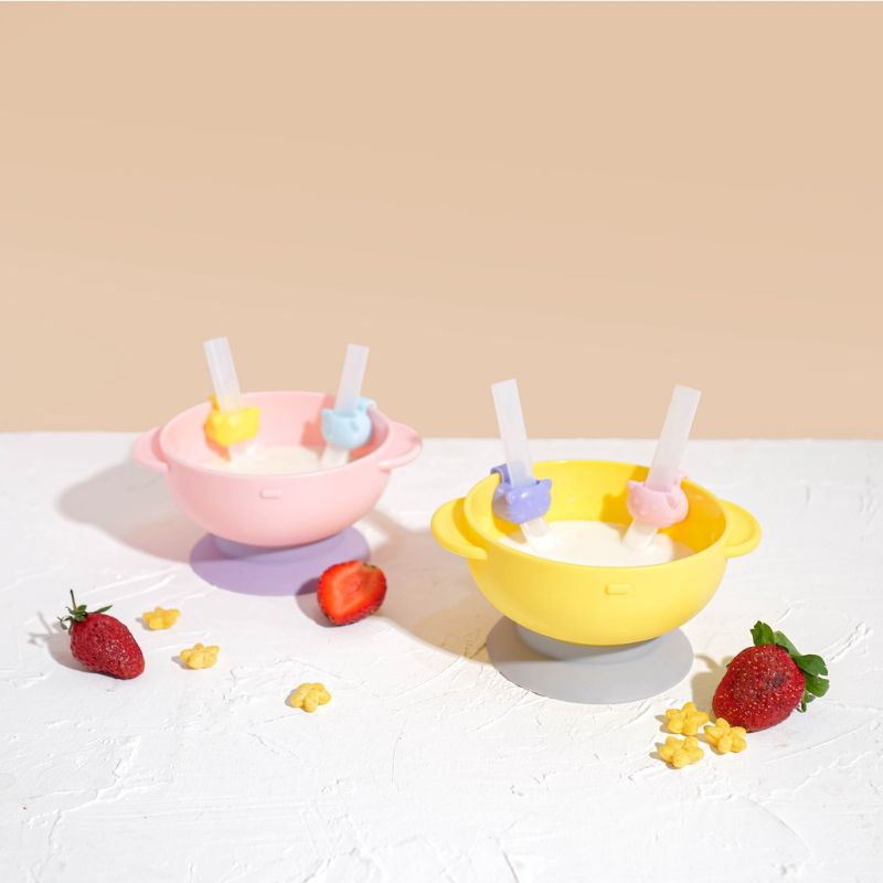 Little Dimple Straw Silicone Clip Baby - Sedotan Minum Silikon Bayi &amp; Anak