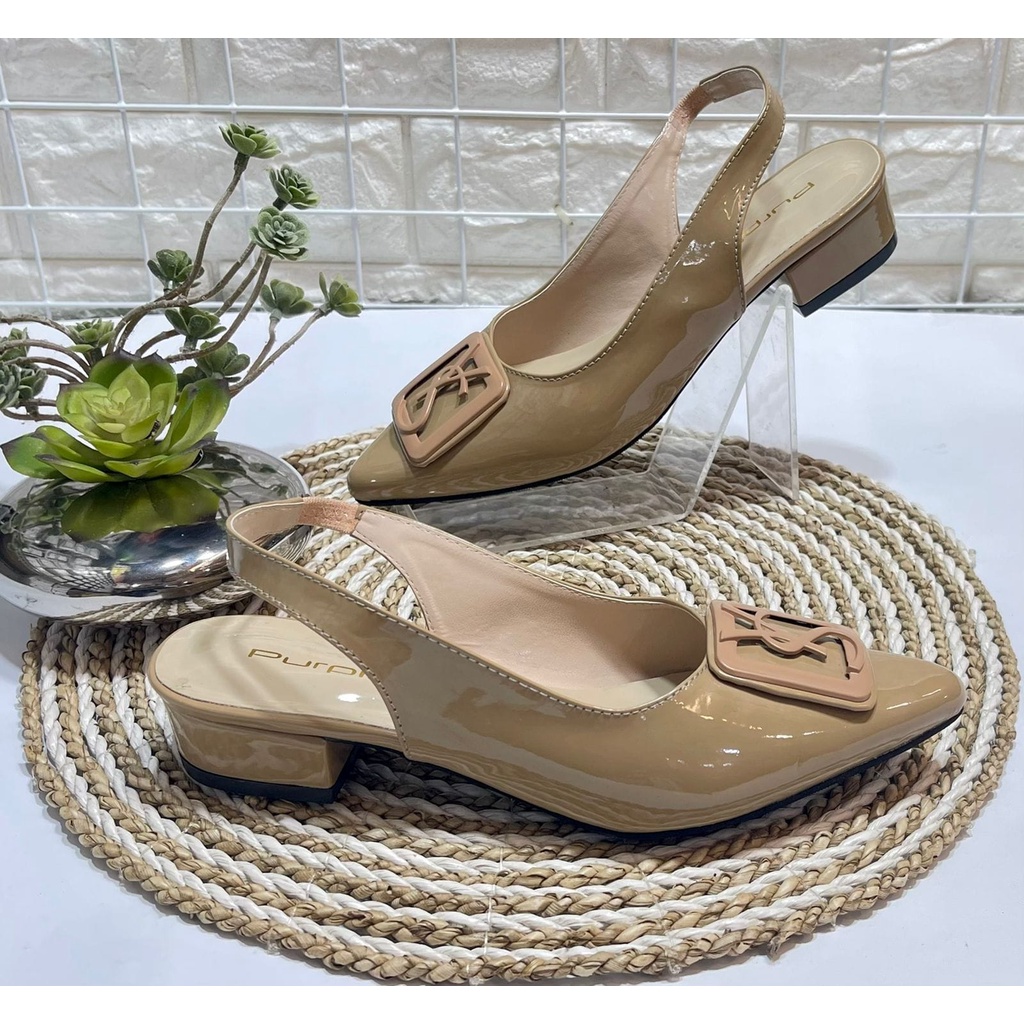 Sandal Purple Y032 - Sepatu Wanita Heels - Heels Shoes Purple
