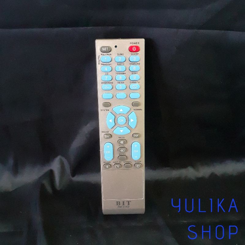 REMOTE TV BIT 1886 COCOK BUAT SEMUA MERK TV