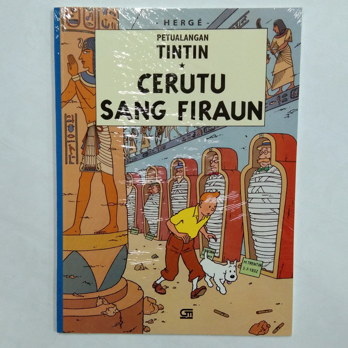 Jual Komik Petualangan Tintin Cerutu Sang Firaun Shopee Indonesia