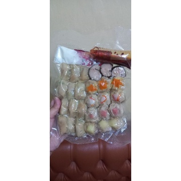 

[frozen food] 27pcs premium dimsum ayam mix mini halal murah dan enak