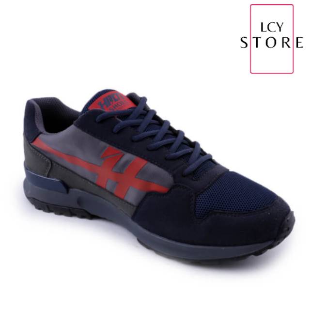 HRCN SPEED RACER BLUE MEN SHOES SEPATU SNEAKER KETS PRIA - H 5091