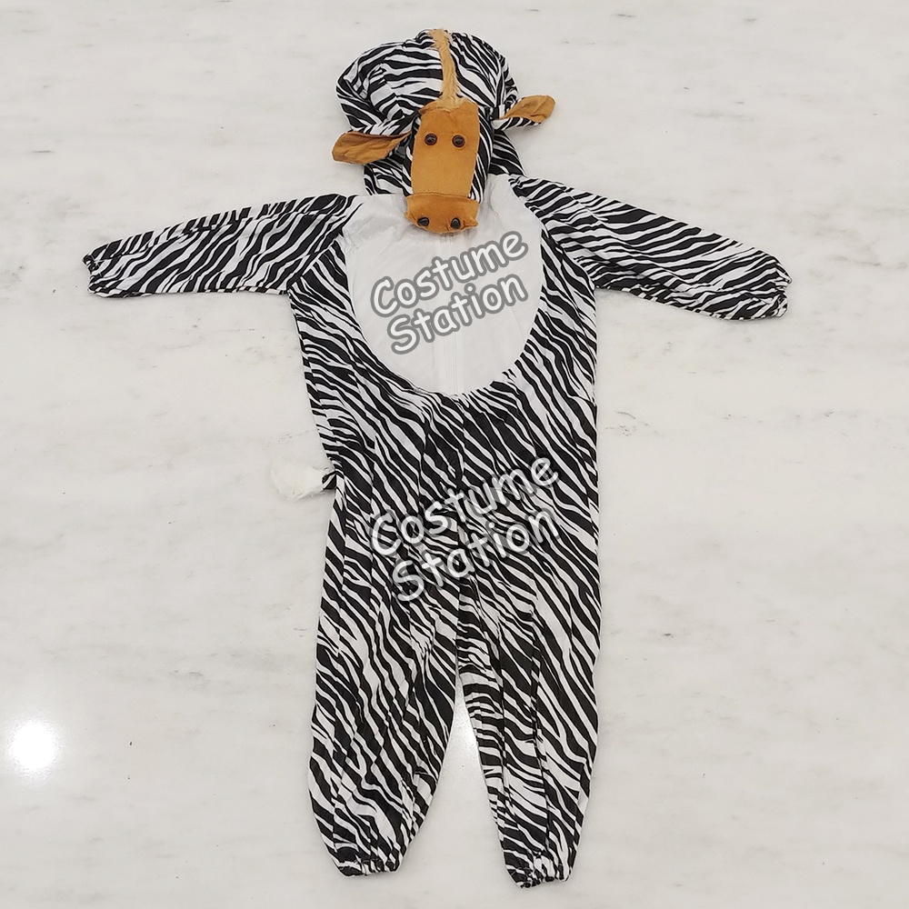 Kostum Onesie Zebra / Costume Animal Hewan Binatang Kuda anak