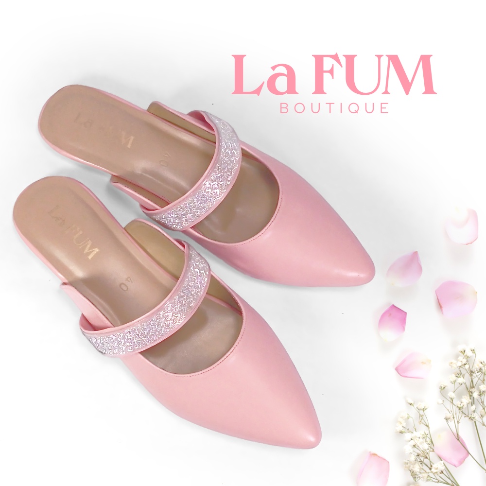 Vinca Shoes - SENDAL FLAT MULES WANITA