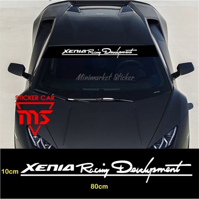 sticker stiker xenia kaca cutting sticker mobil avanza racing
