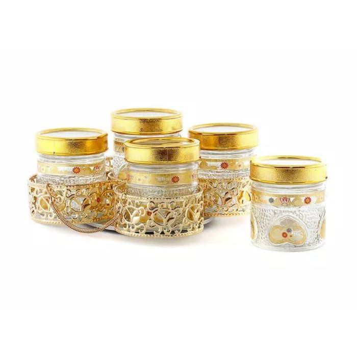 Toples Kaca Lebaran Toples Vicenza Gb 5 Toples Kaca Motif Super Mewah 12 Buah