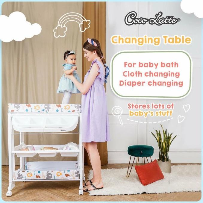 Cocolatte Baby Tafel / Changing Table / Bak Mandi