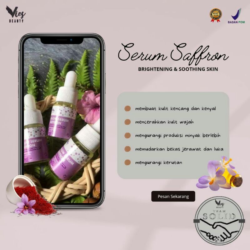 GLOW SERUM SAFFRON