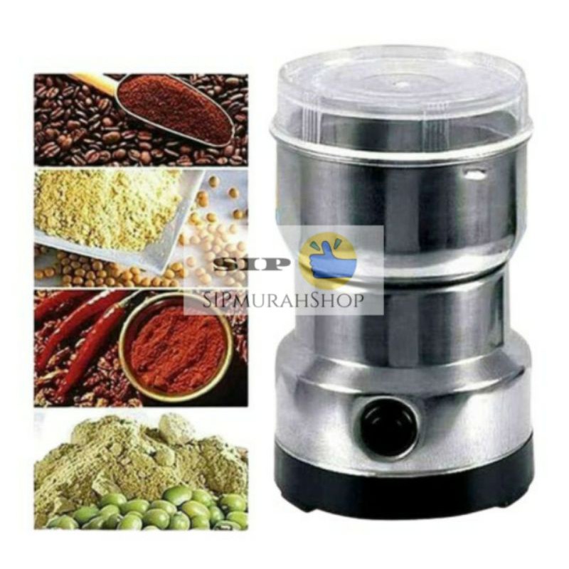 Penggiling Kopi Electric Coffee Grinder Blender Bumbu Dapur / Blender Alat  Penggiling Kopi Obat Biji Kacang Bumbu Dapur Electric / Blender Kopi Penghalus kopi Penghancur Kopi Merk Nima / BLENDER PORTABLE / BLENDER 150W PENGHALUS BUMBU GRINDER PENGHALUS