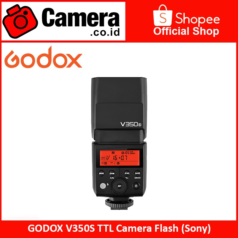 Jual GODOX V350S TTL Camera Flash For Sony - Flash Sony | Shopee Indonesia