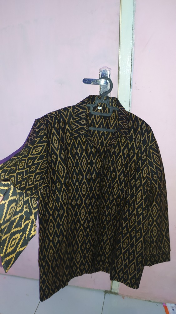 Promo Termurah Ada Anak. Batik Couple Qiona Brocade Free Selendang