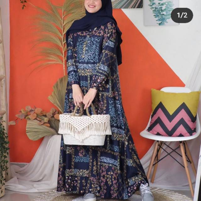 batikan dress sofy daily..