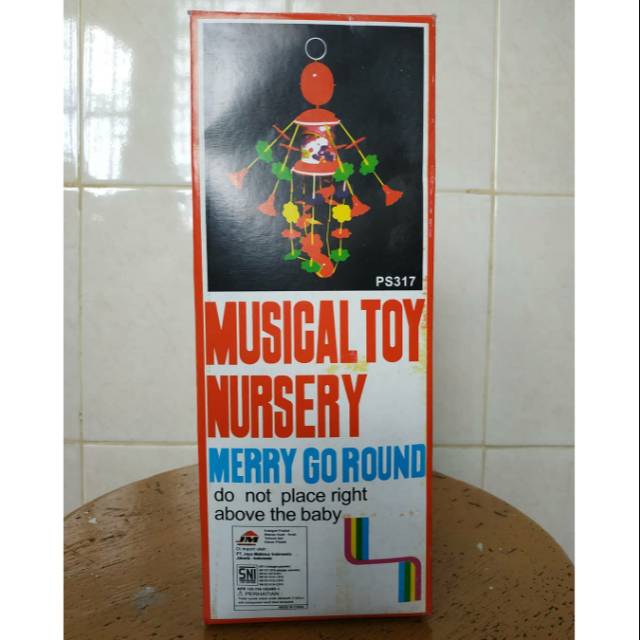 Musical Toy Nursery Merry Go Round Gantungan Ayunan
