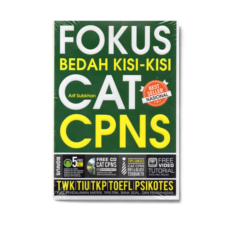BUKU CPNS, CAT, DAN PPPK 2019-2020-FOKUS BEDAH KISI2 CA