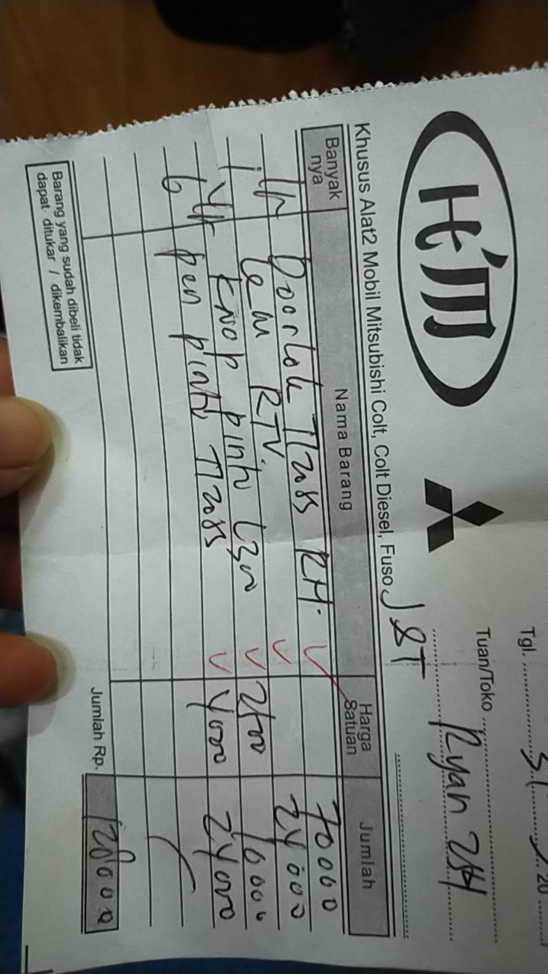 Pen Pintu / Pen Engsel Pintu T120ss/ Futura