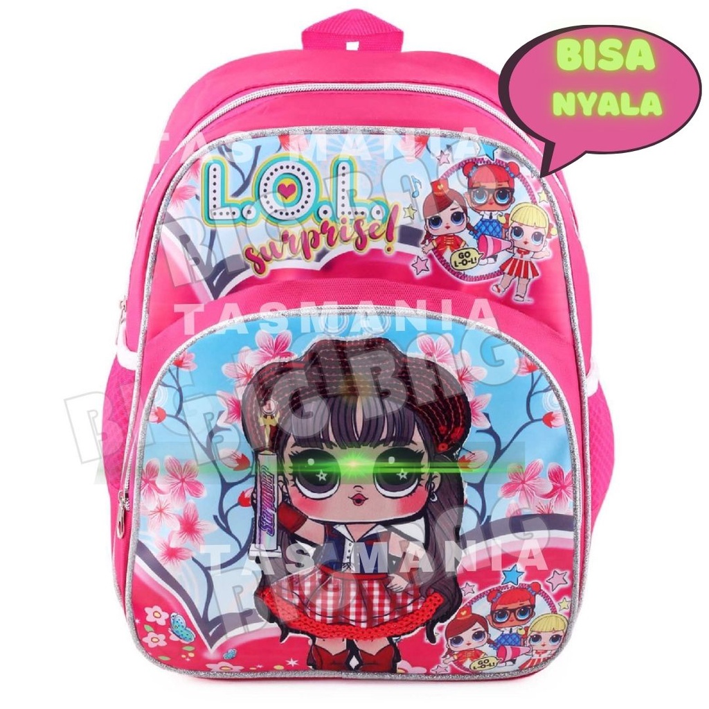 RTM - BISA NYALA Tas Ransel Anak Perempuan Karakter BOBA - RANSEL BOBA LED  - RANSEL BOBBA - TAS BOBA ANAK CEWE - RANSEL MIXUE - TAS DORAEMON - School Bag Tas Sekolah  Kecil Tas Anak SD Tas Anak TK Promo Diskon Termurah Terlaris Terbaru Best Seller