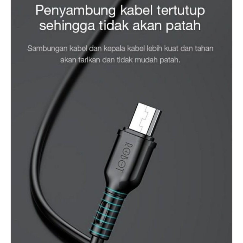 PROMO 1PCS KABEL DATA ROBOT RBM100S Micro android
