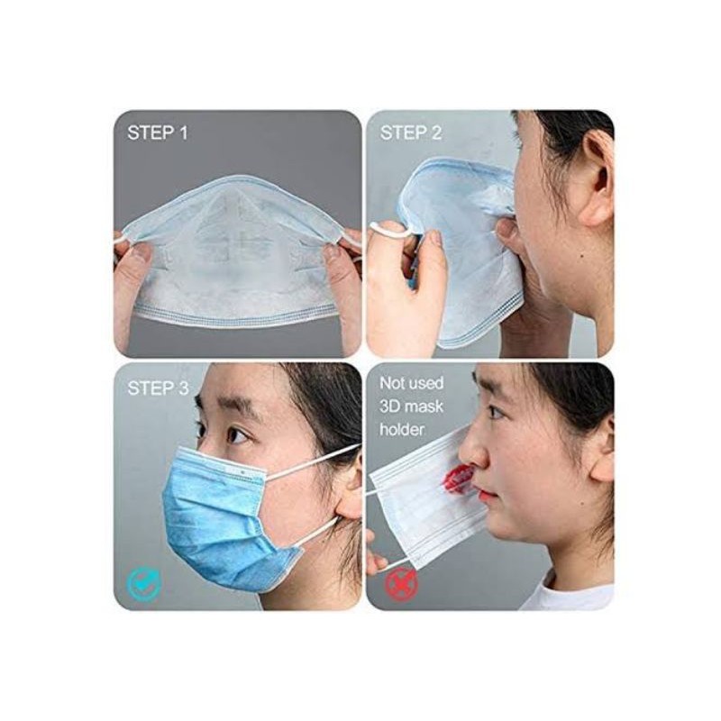 Penahan masker 3D /mask bracket /penyangga masker hidung