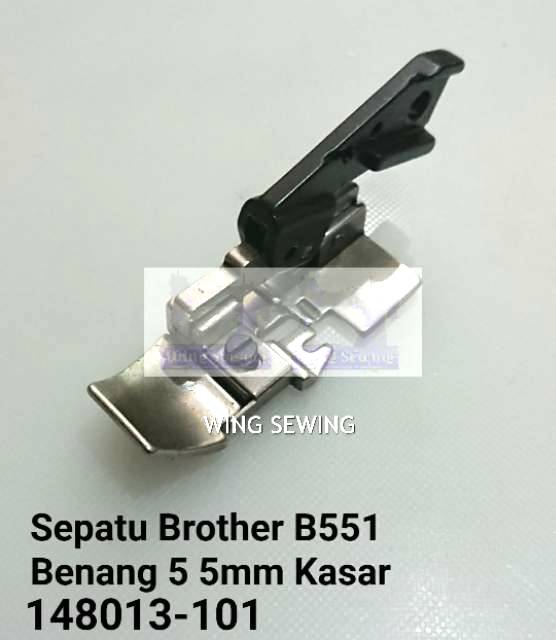 BROTHER Sepatu Presser Foot Mesin Jahit Obras Industri B511 B531 B551 B581